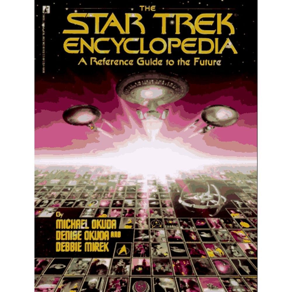 The Star Trek Encyclopedia Reference Guide 1994 Trade Paperback Pocket Books